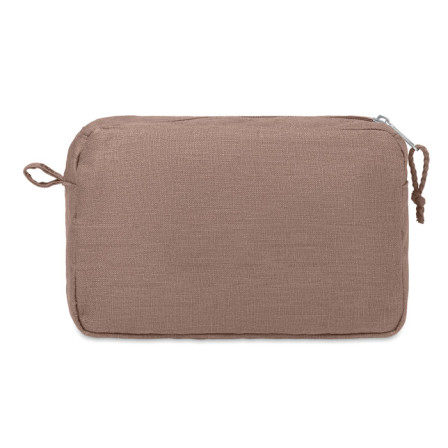Косметичка NAIMA COSMETIC, 21x8х13 cм, конопля під нанесення зображення