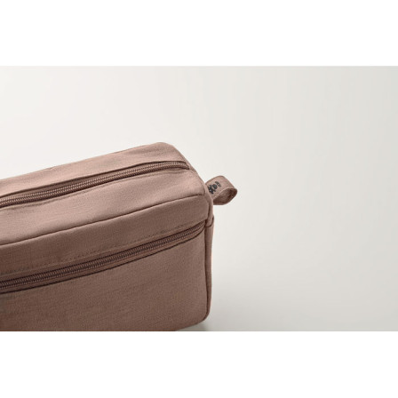 Косметичка NAIMA COSMETIC, 21x8х13 cм, конопля під нанесення зображення