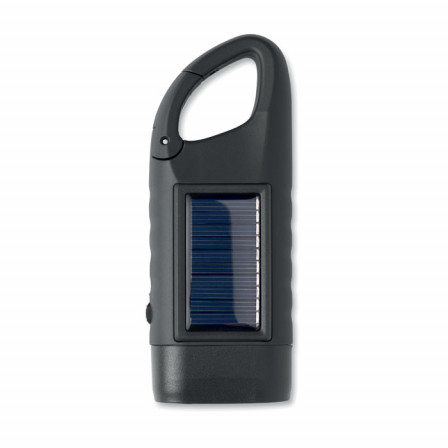 Динамо-ліхтар екологічний на сонячній батареї (3 LED, 500 mAh, ABS-пластик), CRANCH