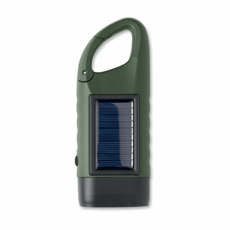 Динамо-ліхтар екологічний на сонячній батареї (3 LED, 500 mAh, ABS-пластик), CRANCH
