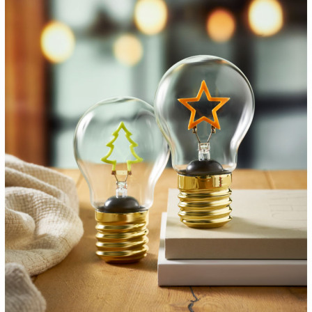 LED-лампа декоративна з ниткою розжарювання, LUMIGLOW, 7x12 см