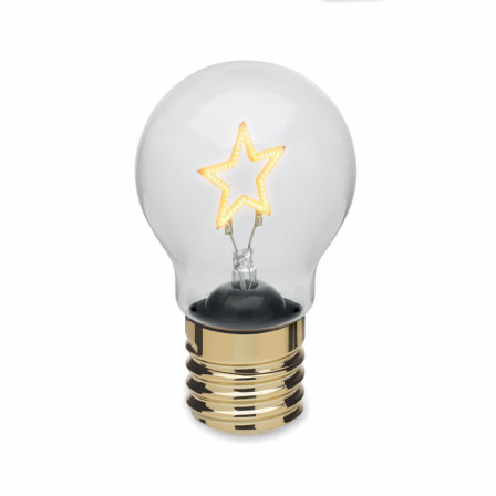 LED-лампа декоративна з ниткою розжарювання, LUMIGLOW, 7x12 см