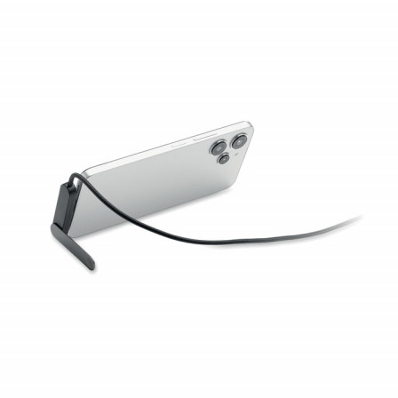 Кабель Type-C/Type-C 60W з підставкою для смартфона, 1 м, NIFTY