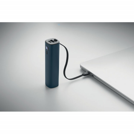 Пауербанк 5000 mAh із переробленого алюмінію (PD 20W), POWERTUBE