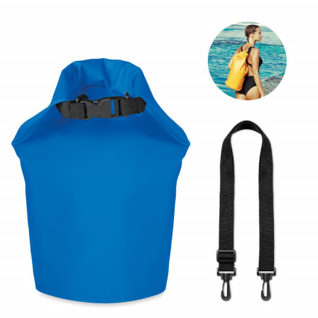 SCUBA, Гермомішок екстремального захисту 10L з плечовим ременем (Waterproof PVC), Ø20,5х46,5 см