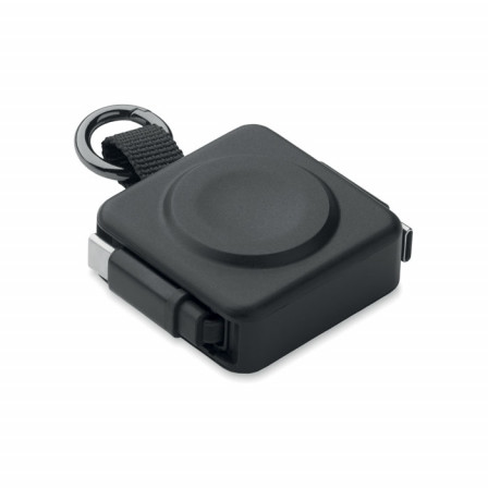 Висувний кабель Type-C 100W із зарядкою для смарт-годинників Apple® / Samsung®, SKILFUL
