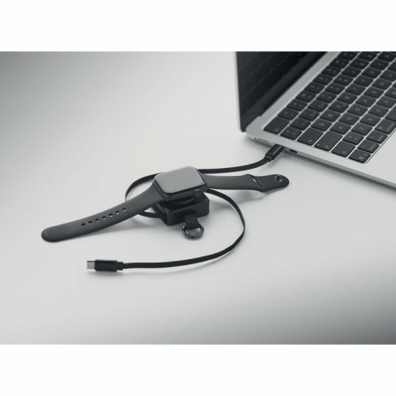Висувний кабель Type-C 100W із зарядкою для смарт-годинників Apple® / Samsung®, SKILFUL