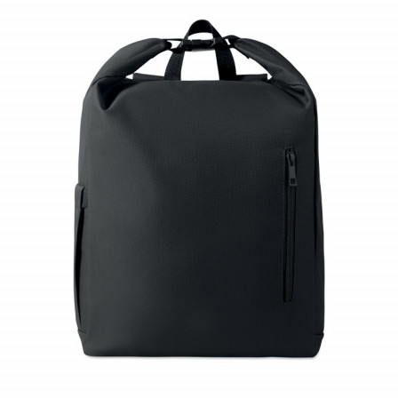 UNITON, Екологічний рюкзак Roll-top для ноутбука 15" (600D RPET), 31х14х46 см