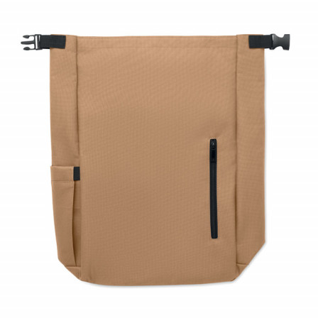 UNITON, Екологічний рюкзак Roll-top для ноутбука 15" (600D RPET), 31х14х46 см