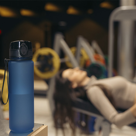 ORINOCO, Пляшка з ремінцем та ситечком, 650 мл, Tritan™ під нанесення зображення