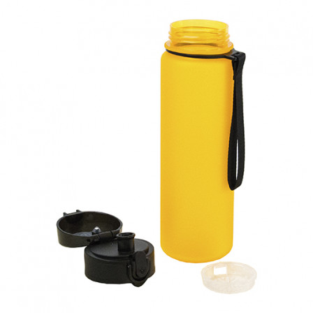 ORINOCO, Пляшка з ремінцем та ситечком, 650 мл, Tritan™ під нанесення зображення