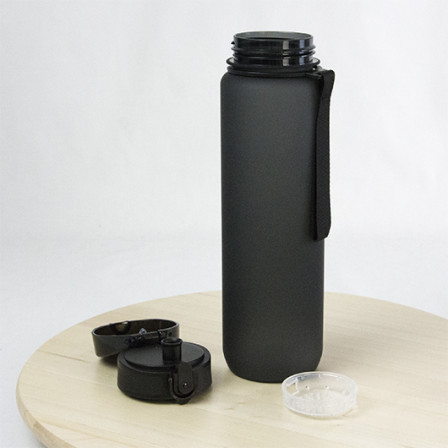 PONTICO, Пляшка з ремінцем та ситечком, 1000 мл, Tritan™ під нанесення зображення