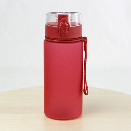 OSLO, Пляшка з ремінцем та прозорою кришкою, 500 мл, Tritan™ під нанесення зображення