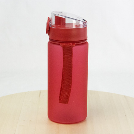 OSLO, Пляшка з ремінцем та прозорою кришкою, 500 мл, Tritan™ під нанесення зображення