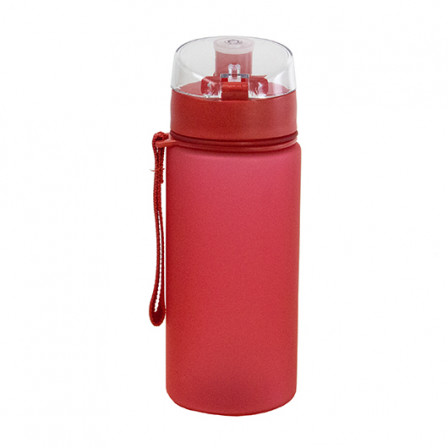 OSLO, Пляшка з ремінцем та прозорою кришкою, 500 мл, Tritan™ під нанесення зображення