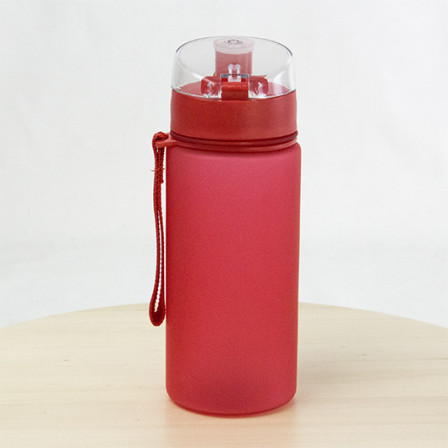 OSLO, Пляшка з ремінцем та прозорою кришкою, 500 мл, Tritan™ під нанесення зображення