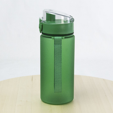 OSLO, Пляшка з ремінцем та прозорою кришкою, 500 мл, Tritan™ під нанесення зображення