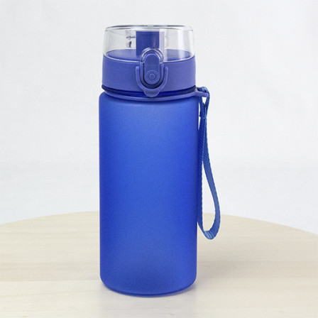 OSLO, Пляшка з ремінцем та прозорою кришкою, 500 мл, Tritan™ під нанесення зображення