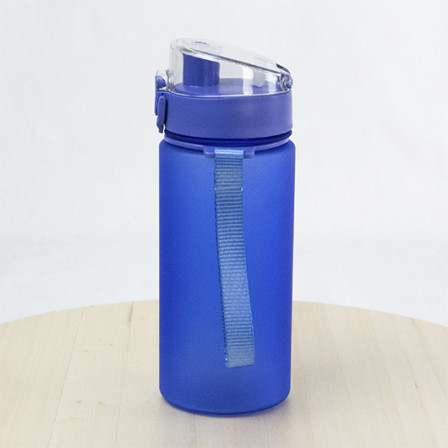 OSLO, Пляшка з ремінцем та прозорою кришкою, 500 мл, Tritan™ під нанесення зображення