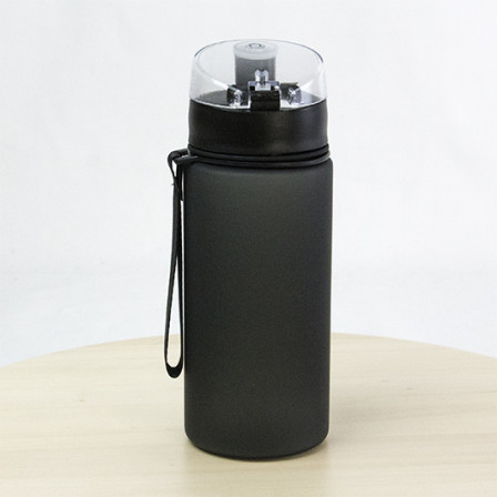 OSLO, Пляшка з ремінцем та прозорою кришкою, 500 мл, Tritan™ під нанесення зображення