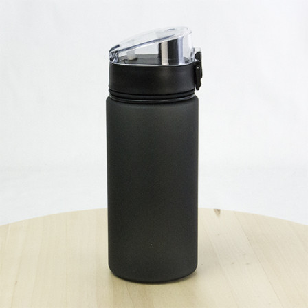 OSLO, Пляшка з ремінцем та прозорою кришкою, 500 мл, Tritan™ під нанесення зображення