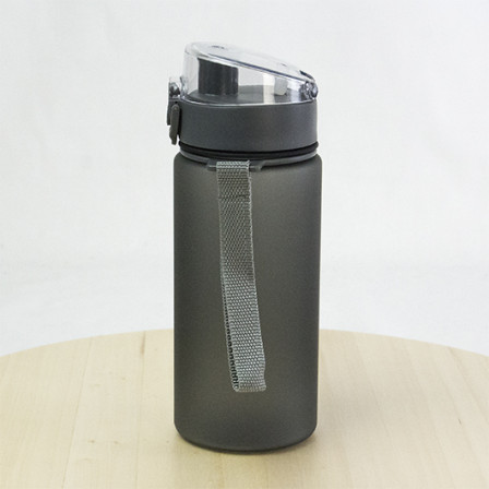 OSLO, Пляшка з ремінцем та прозорою кришкою, 500 мл, Tritan™ під нанесення зображення