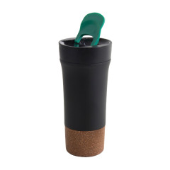 PETRONAS, Термостакан металевий з корковим дном, 475 мл