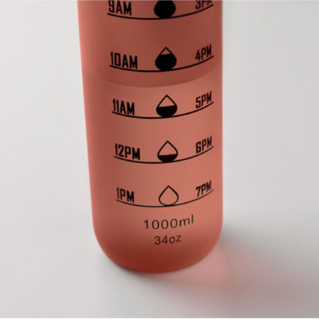 ISFORDEN MARK, Спортивна пляшка з RPET, 1000 мл, чорний