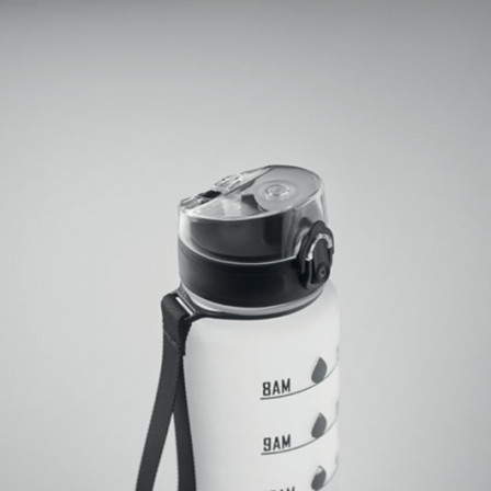 ISFORDEN MARK, Спортивна пляшка з RPET, 1000 мл, прозорий білий