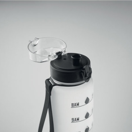 ISFORDEN MARK, Спортивна пляшка з RPET, 1000 мл, прозорий білий