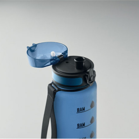 ISFORDEN MARK, Спортивна пляшка з RPET, 1000 мл, прозорий білий