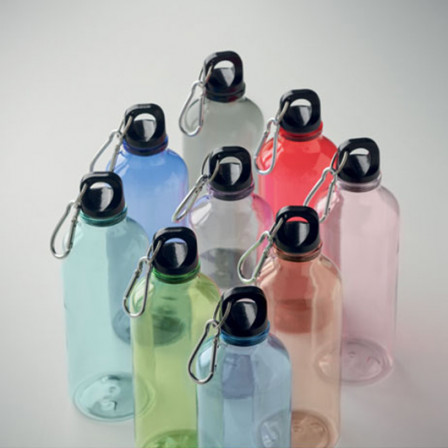 MOSS RE500, Еко-пляшка RPET з карабіном, 500 мл