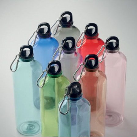 MOSS RE750, Еко-пляшка для пиття з карабіном, 750 мл, RPET