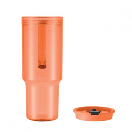 MUGORA, Еко-кухоль з кришкою з ущільнювачем об’ємом 1,2 літра, RPET