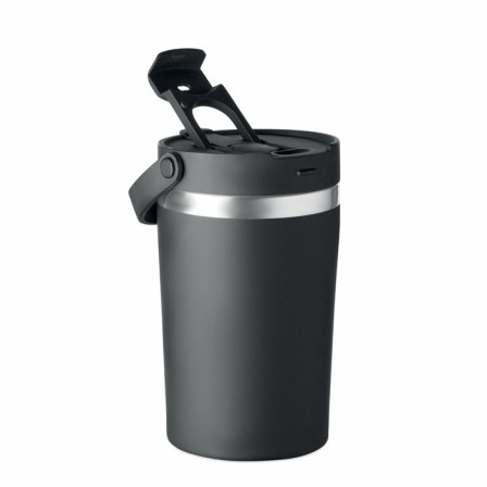 COZYCUP, Термопляшка герметична з переробленої сталі та кришкою 2-в-1, 350 мл