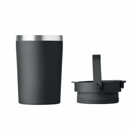 COZYCUP, Термопляшка герметична з переробленої сталі та кришкою 2-в-1, 350 мл