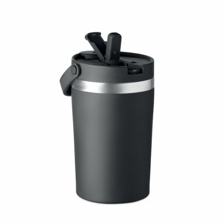 COZYCUP, Термопляшка герметична з переробленої сталі та кришкою 2-в-1, 350 мл