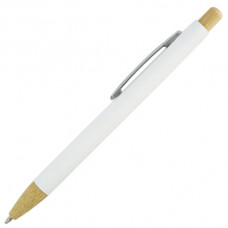 ALURA, Ручка з софт-тач покриттям та бамбуковими елементами, метал ALURA, Ручка з софт-тач покриттям та бамбуковими елементами, метал