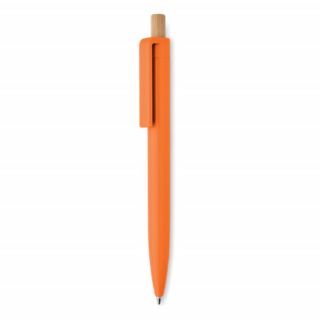 PENU, Ручка кулькова з бамбуковою кнопкою із RABS-пластику,13,4x1,5x1,1 см