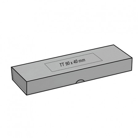 UMA ETUI NEW, Футляр на петлях із магнітною застібкою, 177 мм під нанесення зображення