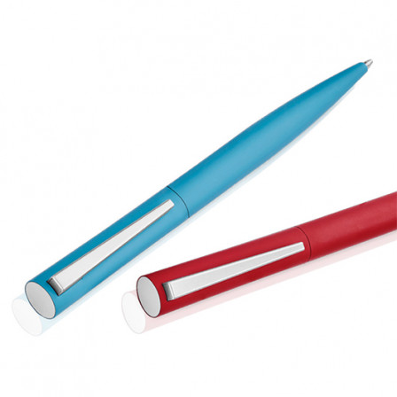 BRUSH GUM, Ручка кулькова з матовим покриттям Soft-Touch, метал