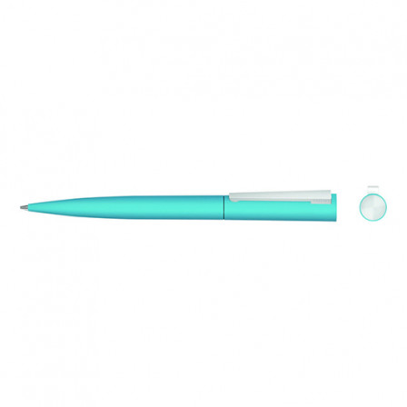 BRUSH GUM, Ручка кулькова з матовим покриттям Soft-Touch, метал