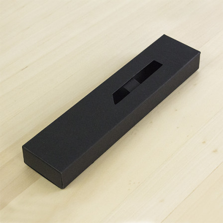 NOA, Футляр картонний для ручки, чорний, 180х40х20 під нанесення зображення