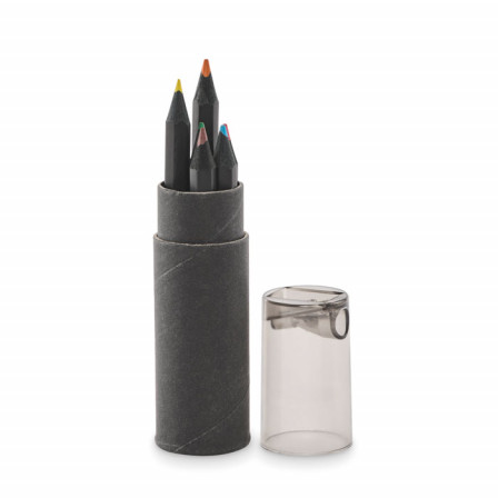 NEGRO, Набір кольорових олівців у тубусі, Ø2,7x10,4 cм