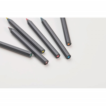 NEGRO, Набір кольорових олівців у тубусі, Ø2,7x10,4 cм