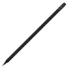 BLACK STRIPE, Олівець простий з гумкою, Ø7x190 мм Чорний