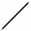 Олівець простий з гумкою, BLACK STRIPE, Ø7x190 мм Чорний