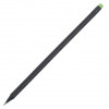 BLACK STRIPE, Олівець простий з гумкою, Ø7x190 мм Зелений