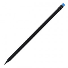 BLACK STRIPE, Олівець простий з гумкою, Ø7x190 мм