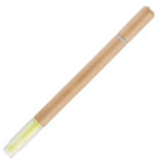 DUO PAPER, Еко-ручка 2 в 1 з переробленого картону, Ø1x14 см DUO PAPER, Еко-ручка 2 в 1 з переробленого картону, Ø1x14 см
